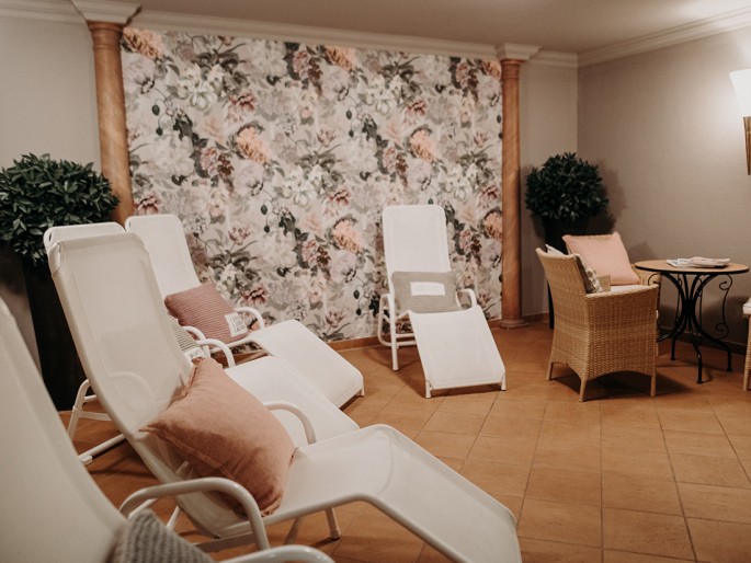 Ruheraum im Wellnessbereich