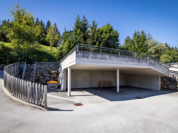 Außenansicht Carport