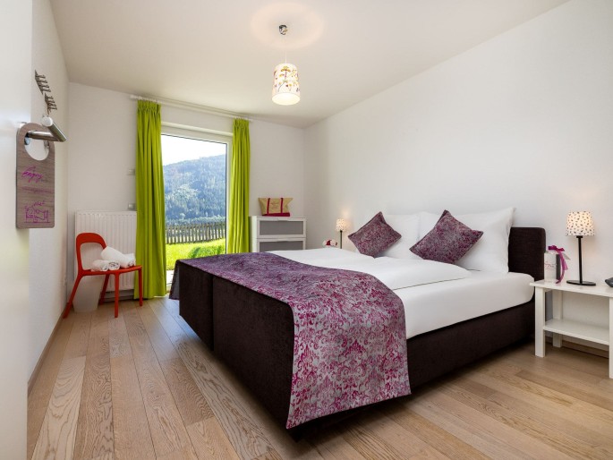 Schlafzimmer im Appartement Enjoy in Flachau