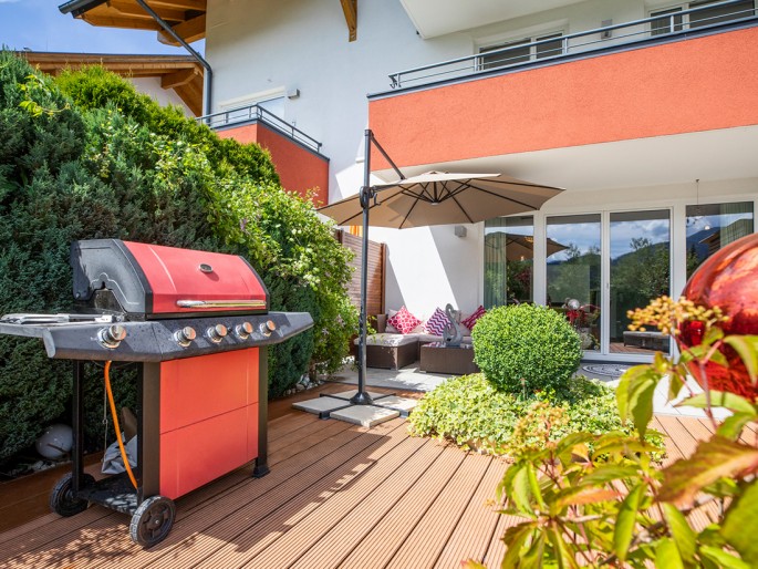 Ferienwohnung mit Garten und Grill