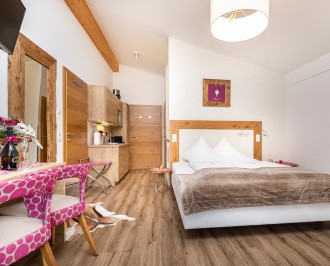 Schlafzimmer, Kochnische