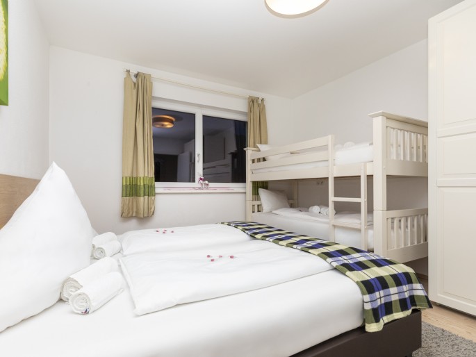 Schlafzimmer für bis zu 4 Personen