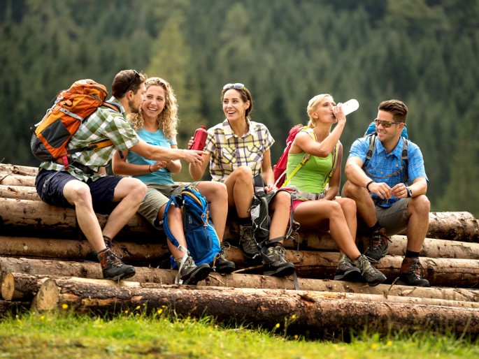 Wanderurlaub mit Freunden © Flachau Tourismus - Markus Berger, zooom productions GmbH