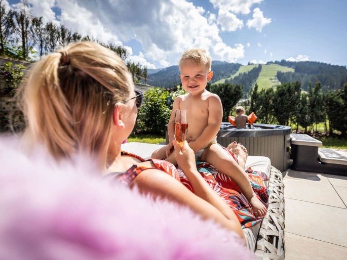 Schön, wenn Mama sich erholt