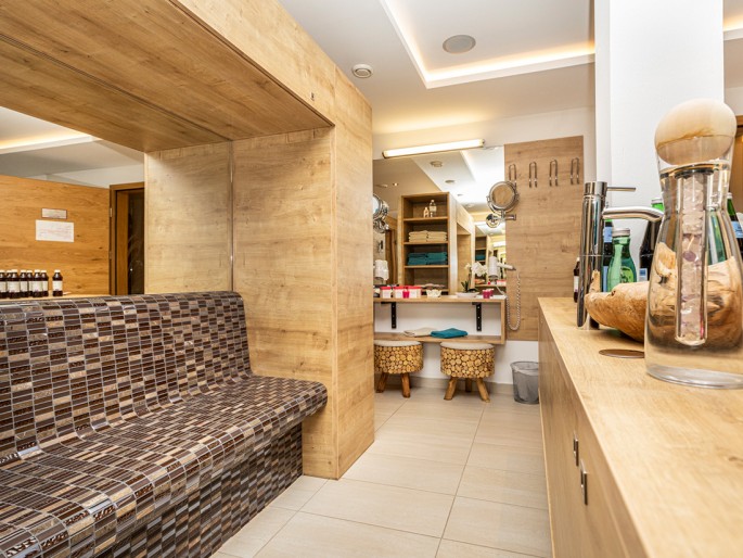 Wellness-Area perfekt um zu entspannen nach dem Skifahren