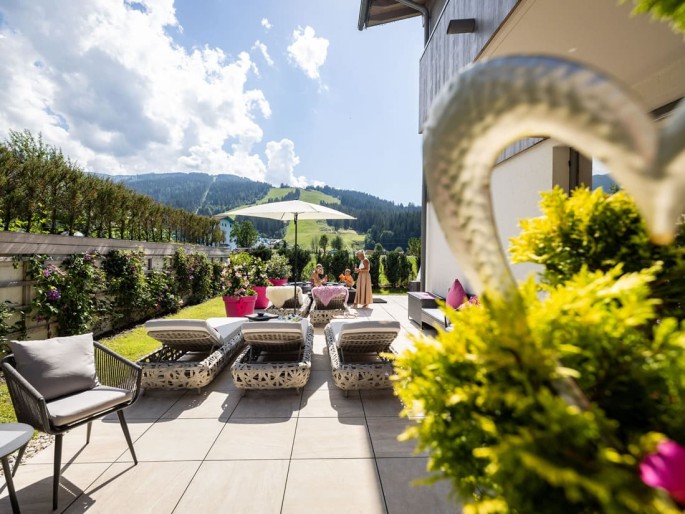 Eine Sonnenterrasse zum Wohlfühlen