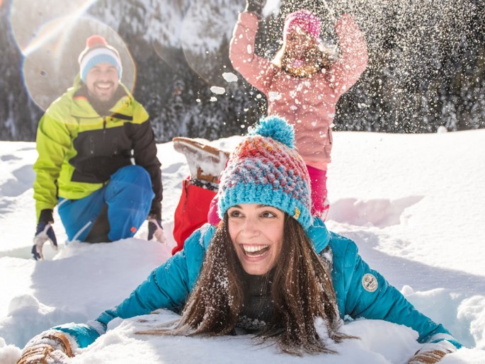Spaß im Schnee © Flachau Tourismus - Markus Berger, zooom productions GmbH