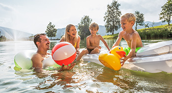 Badesee Reitdorf © Flachau Tourismus | zooom productions