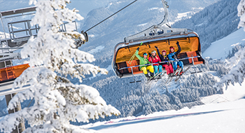 Skiurlaub in Liftnähe © Flachau Tourismus | zooom productions 