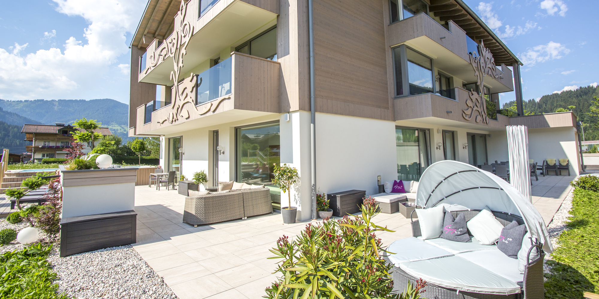 Sommerurlaub in Flachau im Aparthotel Enjoy the alps