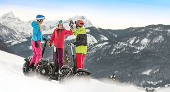 Segway Winter © Flachau Tourismus | flachau.com/presse
